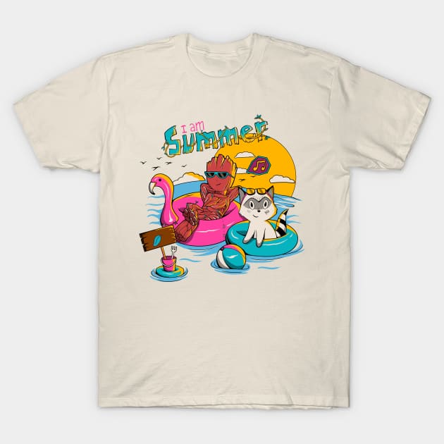 I am Summer T-Shirt by leepianti